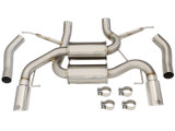 aFe Power 49-36327-P - MACHForce XP 2.5in Axle Back Stainless Exhaust w/ Polished Tips 07-13 BMW 335i 3.0L L6 (E90/92)