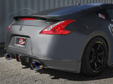 aFe Power 49-36139-L - Takeda 09-20 Nissan 370z 2-1/2 IN 304 Stainless Steel Cat-Back Exhaust System w/ Blue Flame Tip