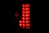Anzo 311071 - 2005-2008 Nissan Frontier LED Taillights Red/Clear