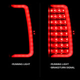 Anzo 311321 - 2007-2014 Chevy Tahoe LED Taillight Plank Style Black w/Clear Lens