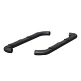 ARIES 203025 - 3" Round Black Steel Side Bars, Select Ford F-150, F-250, F-350 Super Duty