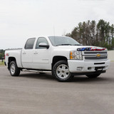 ARIES 204013-2 - 3" Round Polished Stainless Side Bars, Select Silverado, Sierra 1500, 2500, 3500