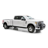 ARIES 2055520 - RidgeStep 6-1/2" x 53" Black Steel Running Boards, Select Ford F-Series