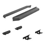 ARIES 2061010 - AeroTread 5" x 70" Black Stainless Running Boards, Select Nissan Murano