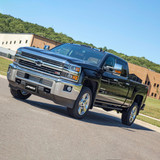 ARIES 2074108 - Rocker Step Running Boards, Select Silverado, Sierra 1500, 2500, 3500 Ext. Crew