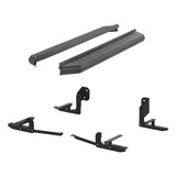 ARIES 2061011 - AeroTread 5" x 70" Black Stainless Running Boards, Select Nissan Pathfinder