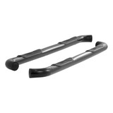 ARIES 206005 - 3" Round Black Steel Side Bars, Select Honda Ridgeline