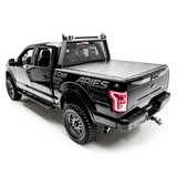 ARIES 2556008 - AdvantEDGE 5-1/2" x 75" Black Aluminum Side Bars, Select Ford F-150