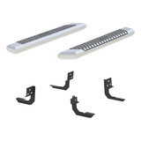 ARIES 2555004 - AdvantEDGE 5-1/2" x 53" Chrome Aluminum Side Bars, Select Ram 1500, 2500, 3500
