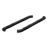 ARIES 209018 - 3" Round Black Steel Side Bars, Select Nissan Frontier, Suzuki Equator