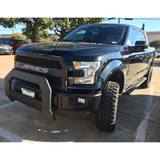 ARIES 2163000 - AdvantEDGE 5-1/2" Black Aluminum Bull Bar, Select Ford F-150