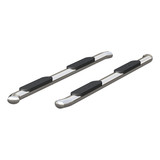 ARIES S229042-2 - 4" Polished Stainless Oval Side Bars, Select Nissan Titan, XD