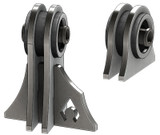 Artec Industries BR1125 - Jeep TJ Weld On UCA Brackets For Low Pro Front Truss Currie JJ Bushings 1/2 Inch Bolt Size