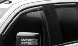Auto Ventshade (AVS) 194805 - 2019 Chevrolet Silverado 1500 Crew Cab Pickup Ventvisor In-Channel 4pc - Smoke