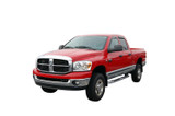 Auto Ventshade (AVS) 194623 - 02-08 Dodge RAM 1500 Quad Cab Ventvisor In-Channel Front & Rear Window Deflectors 4pc - Smoke