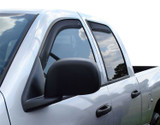 Auto Ventshade (AVS) 194845 - 06-08 Dodge RAM 1500 Mega Cab Ventvisor In-Channel Front & Rear Window Deflectors 4pc - Smoke