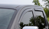 Auto Ventshade (AVS) 194519 - 21-22 Hyundai Santa Cruz In-Channel Ventvisor Front & Rear Window Deflectors 4pc - Smoke
