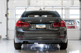 AWE 3010-22022 - BMW F3X 28i / 30i Touring Edition Axle-Back Exhaust Single Side - 80mm Silver Tips