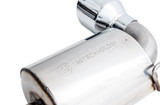 AWE 3015-32118 - 2020 Toyota Supra A90 Resonated Touring Edition Exhaust - 5in Chrome Silver Tips