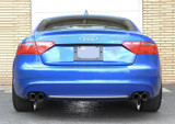 AWE 3015-43024 - Audi B8 A5 2.0T Touring Edition Exhaust - Quad Outlet Diamond Black Tips