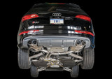 AWE 3015-42052 - Audi 8R SQ5 Touring Edition Exhaust - Quad Outlet Chrome Silver Tips