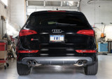 AWE 3015-43056 - Audi 8R SQ5 Touring Edition Exhaust - Quad Outlet Diamond Black Tips