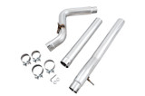 AWE 3020-11005 - 07-18 Jeep Wrangler JK/JKU 3.6L Non-Resonated Mid Pipe