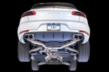 AWE 3020-42040 - Porsche Macan Track Edition Exhaust System - Chrome Silver 102mm Tips