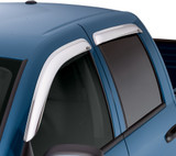 Auto Ventshade (AVS) 684382 - 17-22 Kia Sportage Ventvisor Outside Mount Window Deflectors 4pc - Chrome Auto Ventshade (AVS) 684382 - 17-22 Kia Sportage Ventvisor Outside Mount Window Deflectors 4pc - Chrome