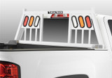 Backrack 149TLW - 19-23 Chev/GMC Silverado/Sierra 1500 (Nw Bdy) Three Light Rack Frame ONLY (Req. HW) - White