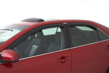 Auto Ventshade (AVS) 94803 - 02-07 Mazda 6 (Excl. 5 Door Wagon) Ventvisor Outside Mount Window Deflectors 4pc - Smoke