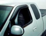 Auto Ventshade (AVS) 95008 - 98-04 Nissan Frontier Aerovisor Front Outside Mount Window Deflector 2pc - Smoke