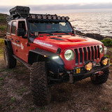 Baja Designs 447664 - Jeep JL/JT Roof Bar LED Light Kit 8 XL Linkable