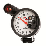 AutoMeter 5899-00406 - 5in (127mm) Pedestal Tachometer, 0-10,000 RPM, Chevy Red Bowtie