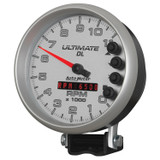 AutoMeter 6895 - 5 inch Ultimate DL Playback Tachometer 11000 RPM - Silver