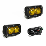 Baja Designs 487811 - LED Light Pods Baja Amber Lens Spot Pattern Pair S2 Pro Series