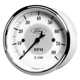 AutoMeter 880088 - 3 1/8in In-Dash 8000 RPM Incandescent Flood Lit Tachometer