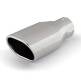 Banks Power 51312 - Monster Exhaust System Single Exit Chrome Ob Round Tip 97-99 Jeep 2.5/4.0L Wrangler TJ