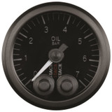 AutoMeter ST3501 - Stack 52mm 0-7 Bar M10 Male Pro-Control Oil Pressure Gauge - Black