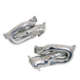 BBK 14420 - 11-15 Ford Mustang 3.7L Shorty Tuned Length Headers - 1-5/8 Silver Ceramic (CARB EO 11-14 Only)