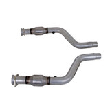BBK 1796 - 05-15 Dodge Challenger Charger Short Mid X Pipe w/Catalytic Converters 2-3/4 For LT Headers