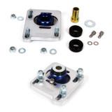 BBK 2527 - 94-04 Mustang Caster Camber Plate Kit - Silver Anodized Finish