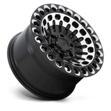 Black Rhino Wheels 1795LBY126140B12 - Labyrinth 17X9.5 Gloss Black With Machined Face & Milling