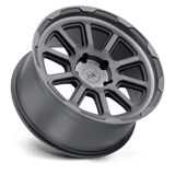 Black Rhino Wheels 1885CHS006140G12 - Chase 18X8.5 Brushed Gunmetal