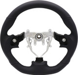 BLOX Racing BXSW-50000-B - Racing 08-14 Subaru Leather Steering Wheel Black Stitching