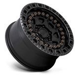 Black Rhino Wheels 1890CBN106120M67 - Carbine 18X9 Matte Black W/ Machined Tinted Ring & Bronze Bolts
