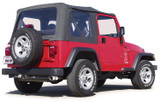 Borla 14924 - 00-06 Jeep Wrangler Sport/SE/X/Rubicon Sahara 2.5L/4cyl 4.0L/6cyl SS Catback Exhaust