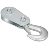 Bulldog Winch 20004 - Pulley Block 4k BS 1.6k WLL Hook W/Clasp