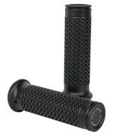 Burly Brand B16-1001B - Slash Cut Grip Set