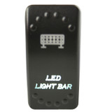 Bulldog Winch 20260 - Rocker Switch On/Off 5 Pin LED Light Bar White